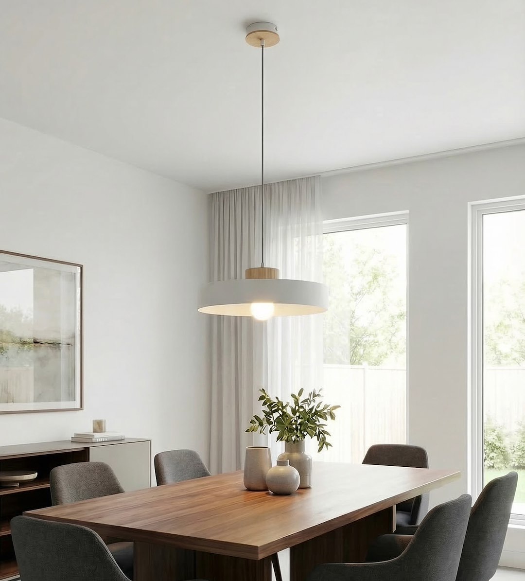 Hanglamp Sleimmar Wit - Afbeelding 7