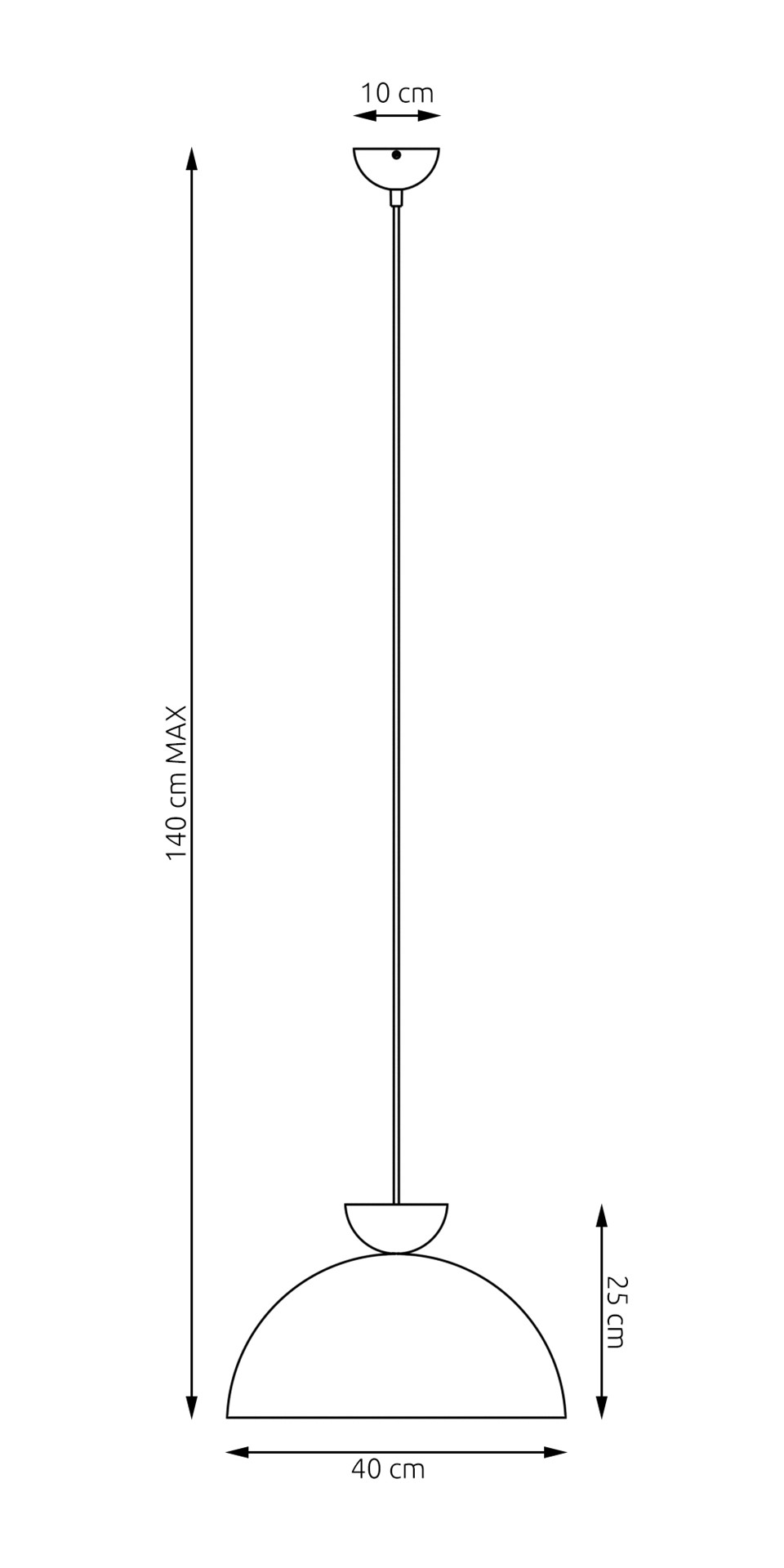Hanglamp Caarnen Zwart Ø40 cm - Afbeelding 7