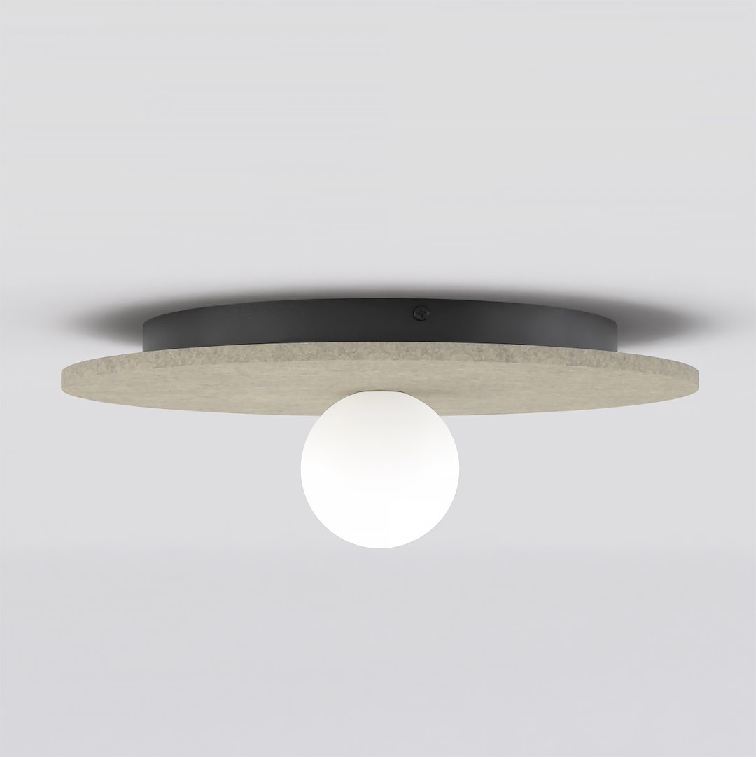 Plafondlamp Peisto Beige