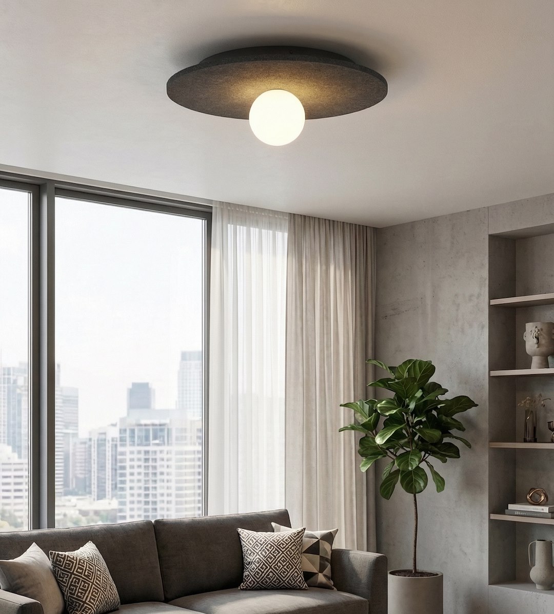Plafondlamp Greentone Zwart - Afbeelding 3