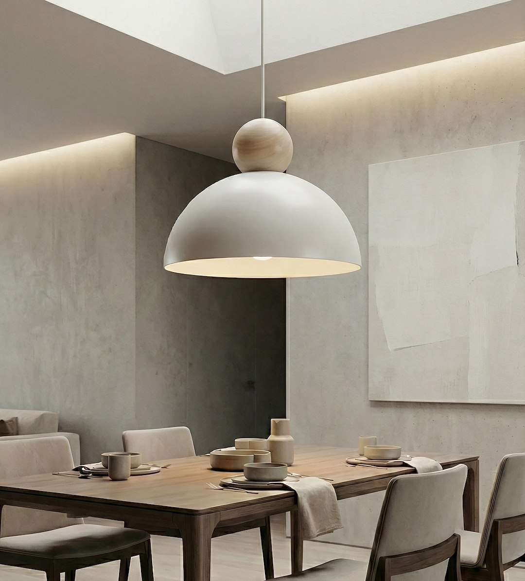 Hanglamp Taasund Wit - Afbeelding 3