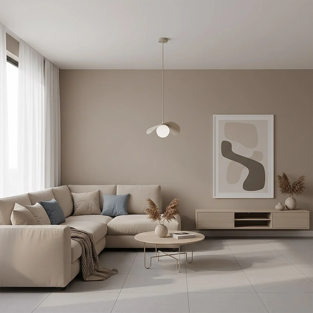 Hanglamp Fleimoro Beige Ø10 cm - Afbeelding 3