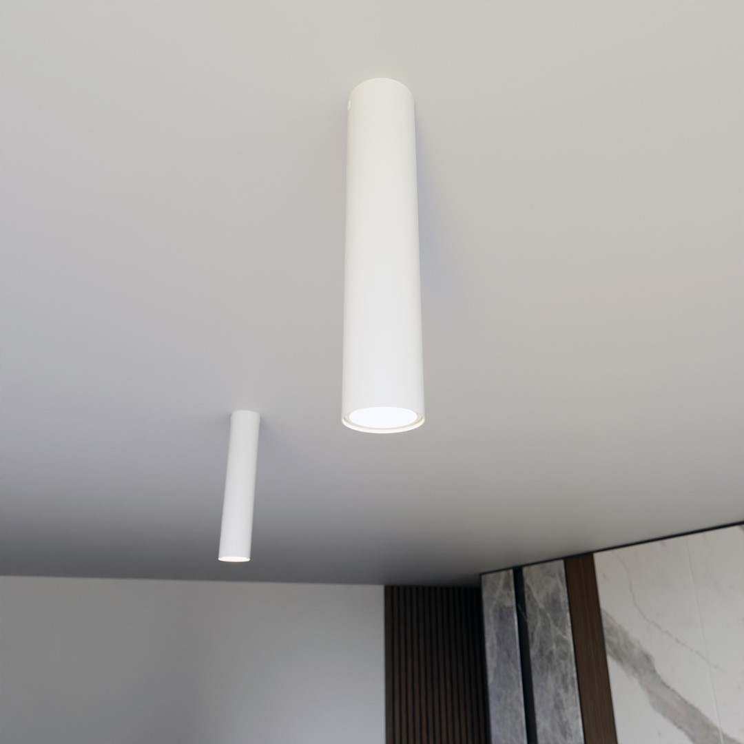 Plafondlamp Praundone Wit Ø6 cm - Afbeelding 4
