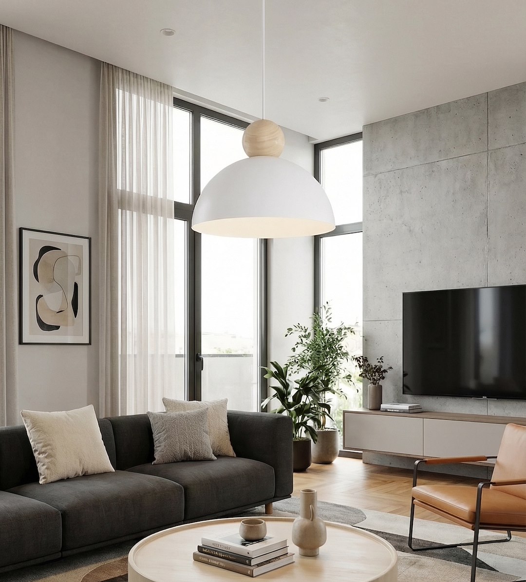 Hanglamp Taasund Wit - Afbeelding 5