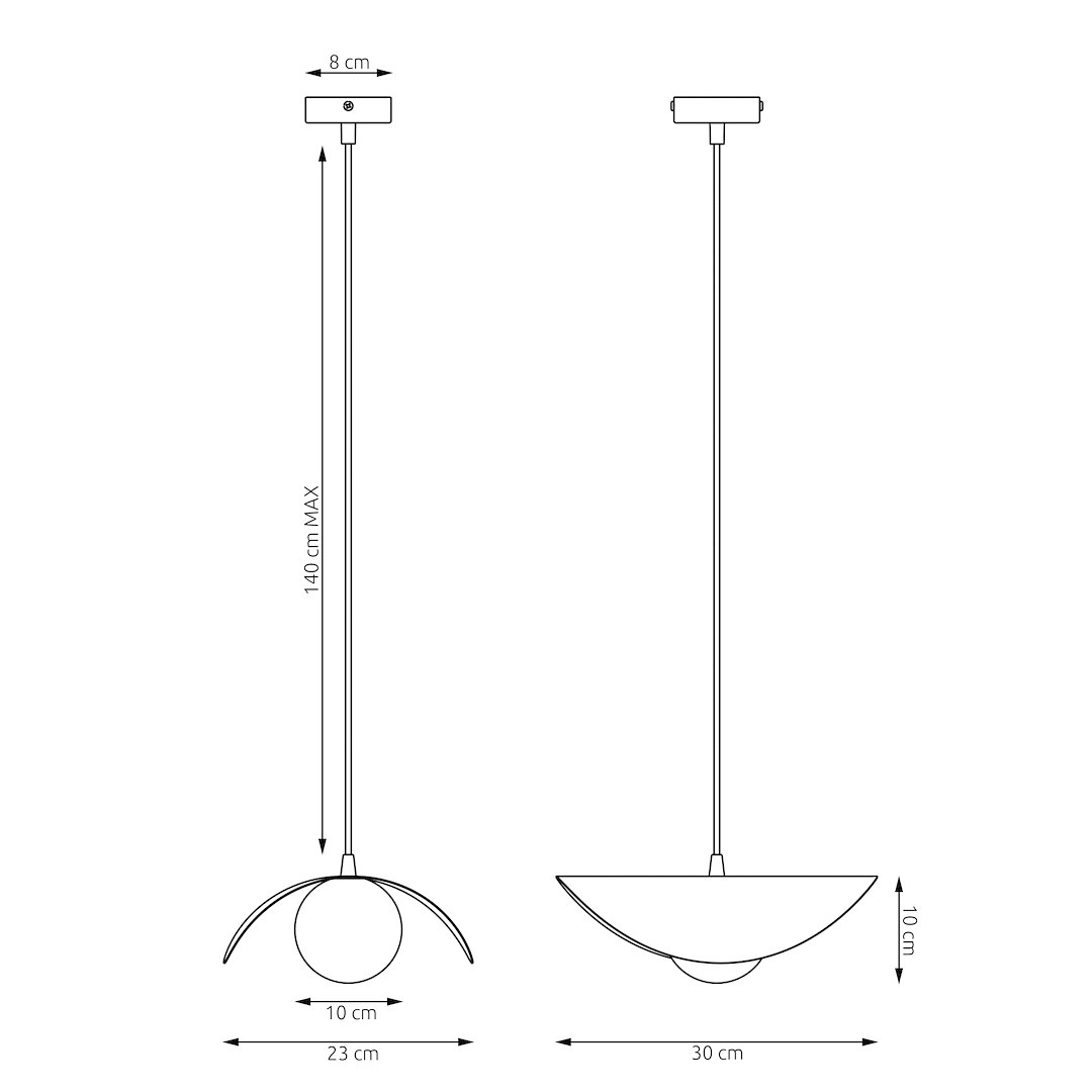 Hanglamp Fleimoro Beige Ø10 cm - Afbeelding 6