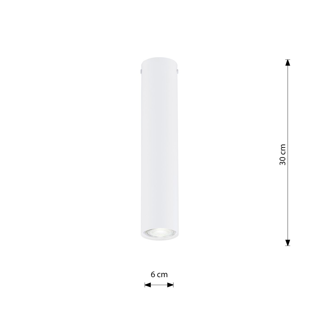 Plafondlamp Praundone Wit Ø6 cm - Afbeelding 8
