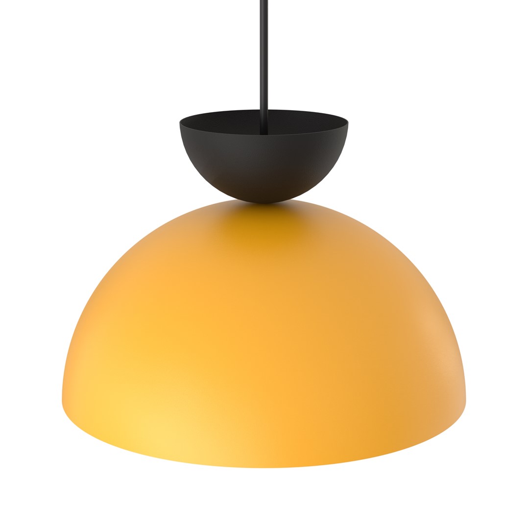 Hanglamp Brierrund Zwart Ø30 cm - Afbeelding 2