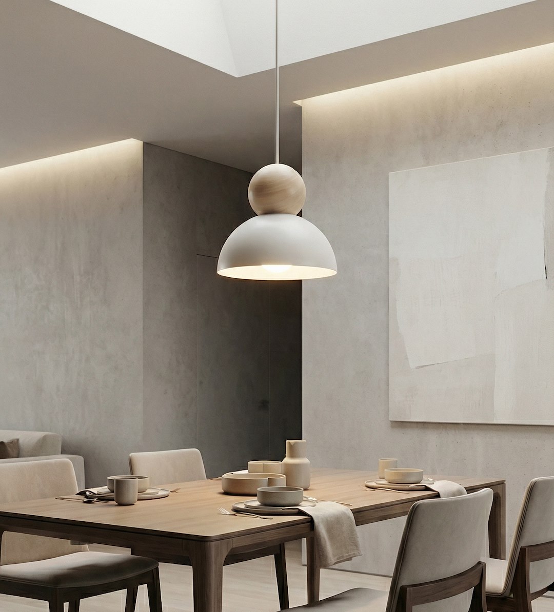 Hanglamp Gassia Wit - Afbeelding 2