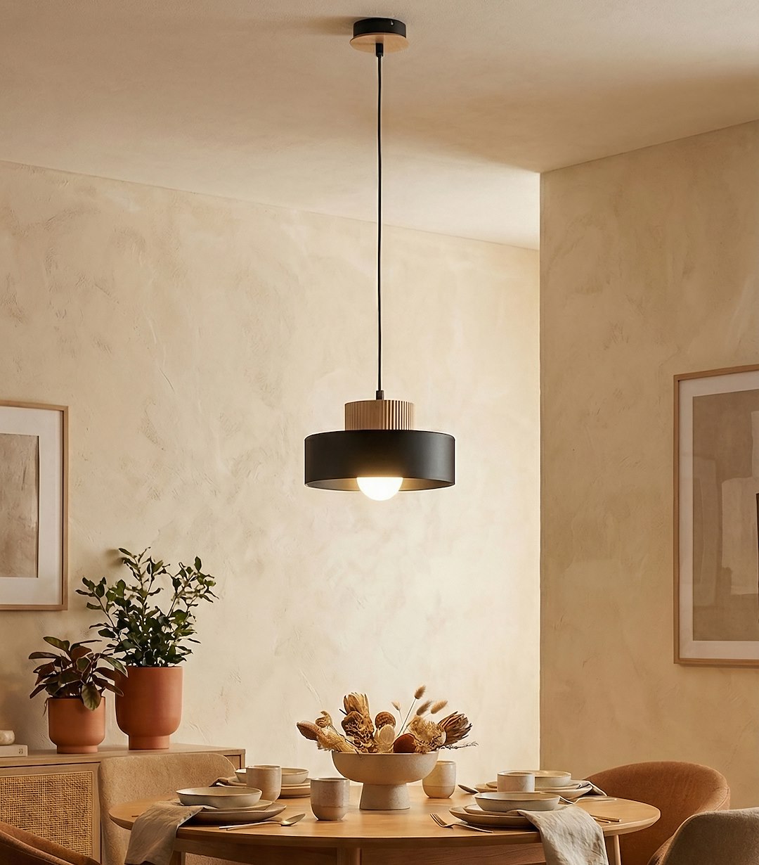 Hanglamp Murcia Zwart - Afbeelding 2