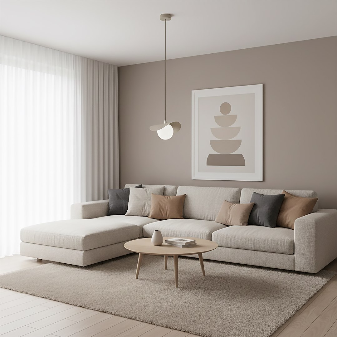Hanglamp Staavia Beige Ø10 cm - Afbeelding 3