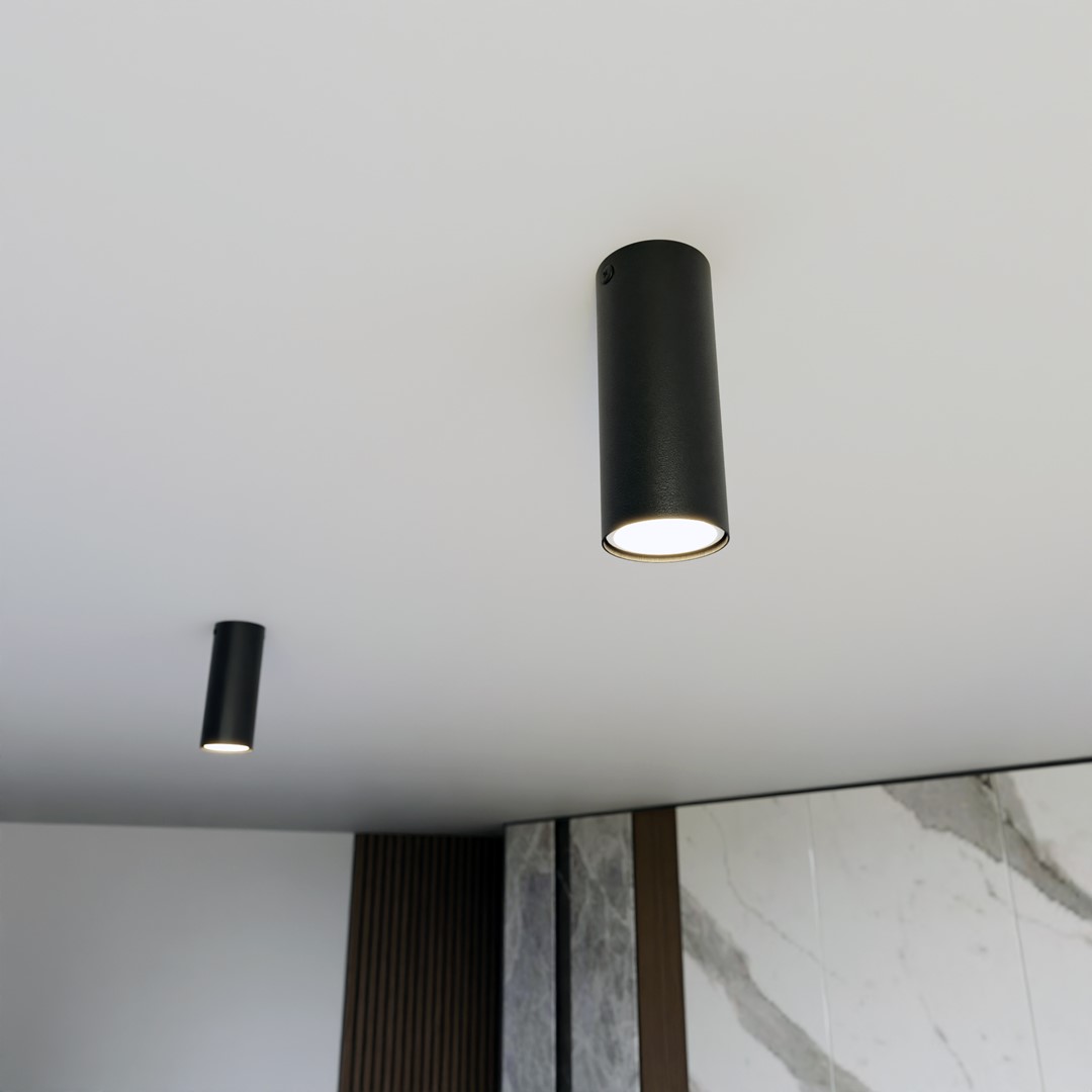 Plafondlamp Tobek Zwart - Afbeelding 3