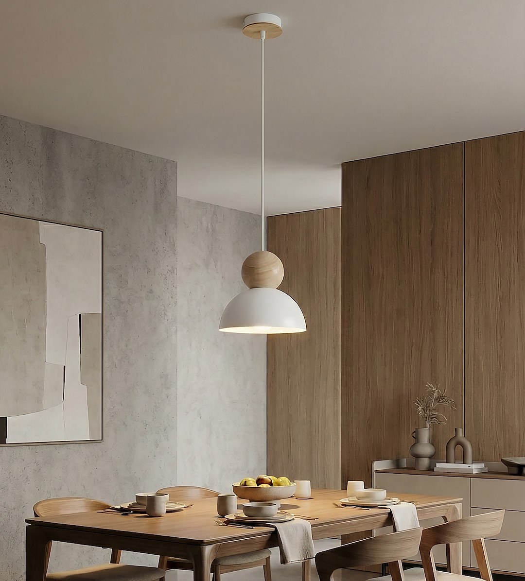 Hanglamp Gassia Wit - Afbeelding 3