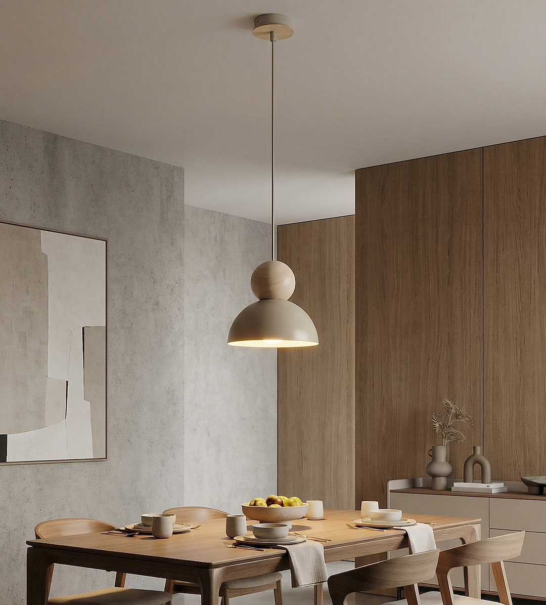 Hanglamp Fleltar Beige - Afbeelding 3