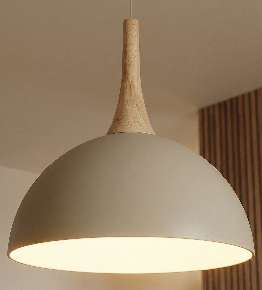 Hanglamp Kivonte Beige - Afbeelding 4