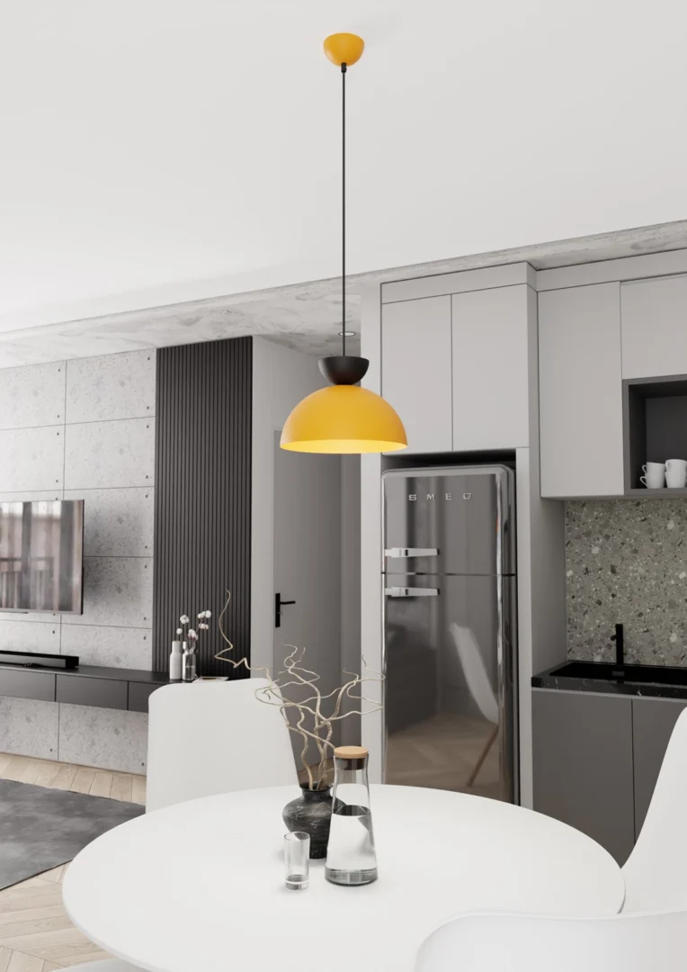Hanglamp Brierrund Zwart Ø30 cm - Afbeelding 5