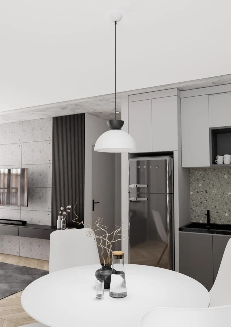 Hanglamp Sunsone Wit Ø30 cm - Afbeelding 5