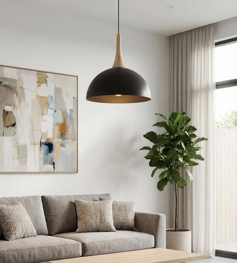 Hanglamp Prestine Zwart - Afbeelding 6