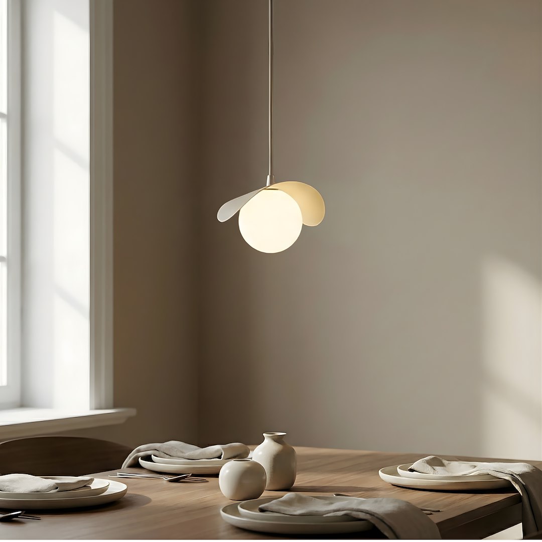 Hanglamp Staavia Beige Ø10 cm - Afbeelding 6