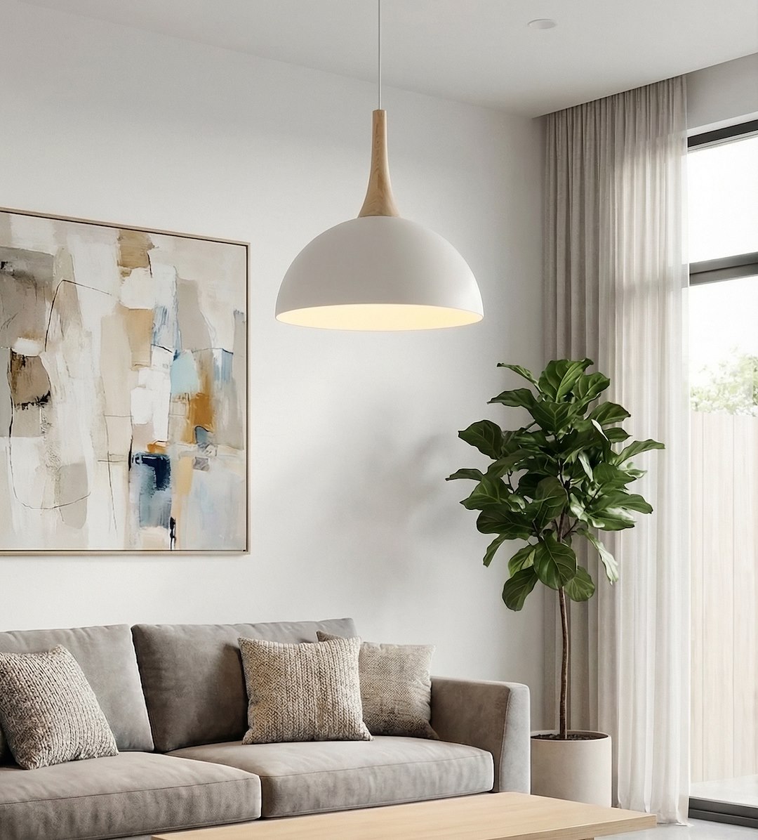 Hanglamp Nilund Wit - Afbeelding 6