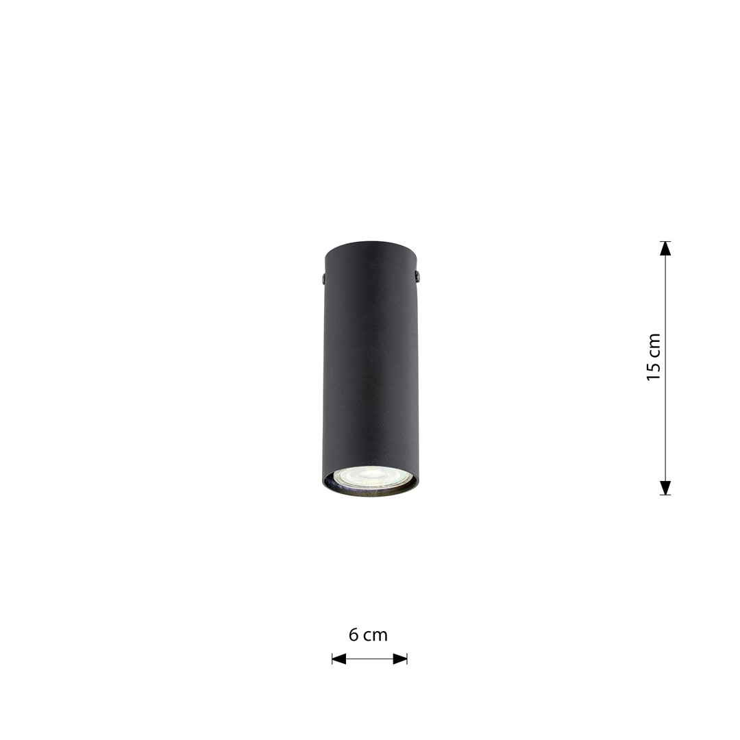 Plafondlamp Tobek Zwart - Afbeelding 8
