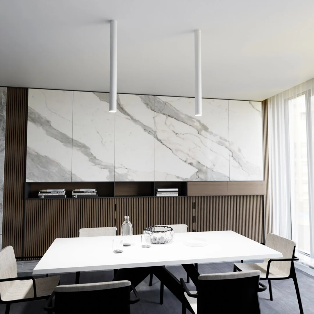 Plafondlamp Mussik Wit - Afbeelding 3