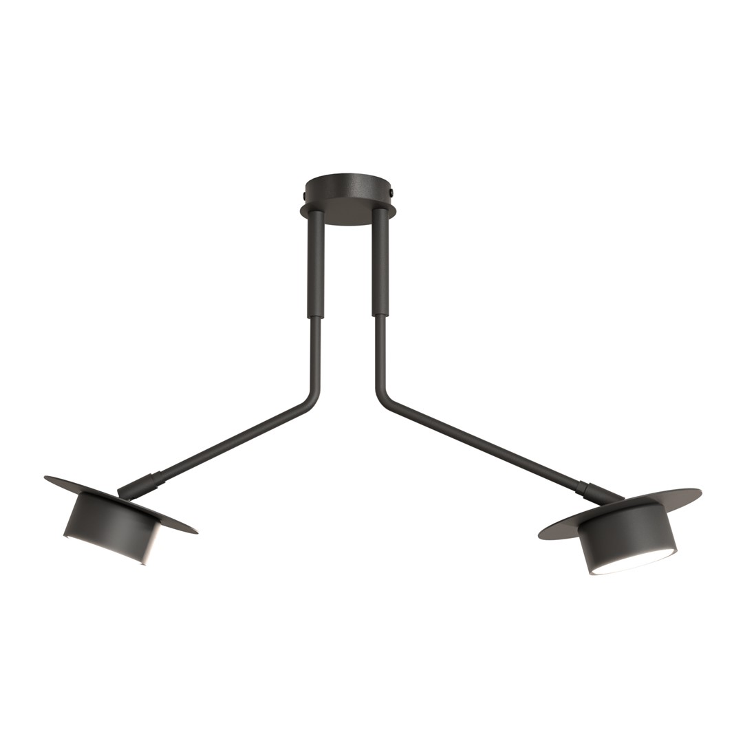 Plafondlamp Stierro Zwart