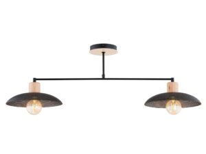 Kroonluchter Vummea Zwart Ø30 cm