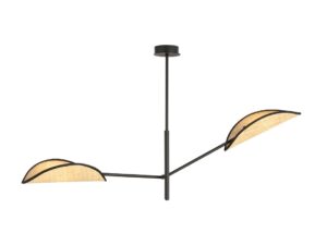 Plafondlamp Hola Zwart Ø12 cm