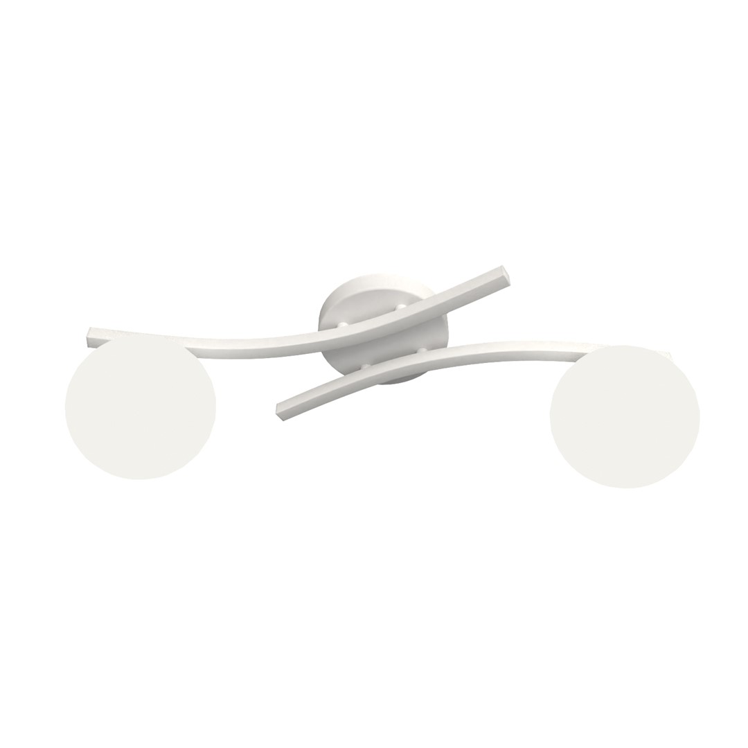 Plafondlamp Veerrum Wit Ø15 cm
