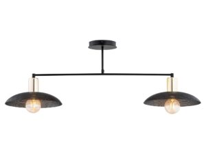Kroonluchter Jundas Zwart Ø30 cm
