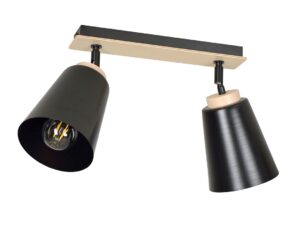 Plafondlamp Baarnin Zwart