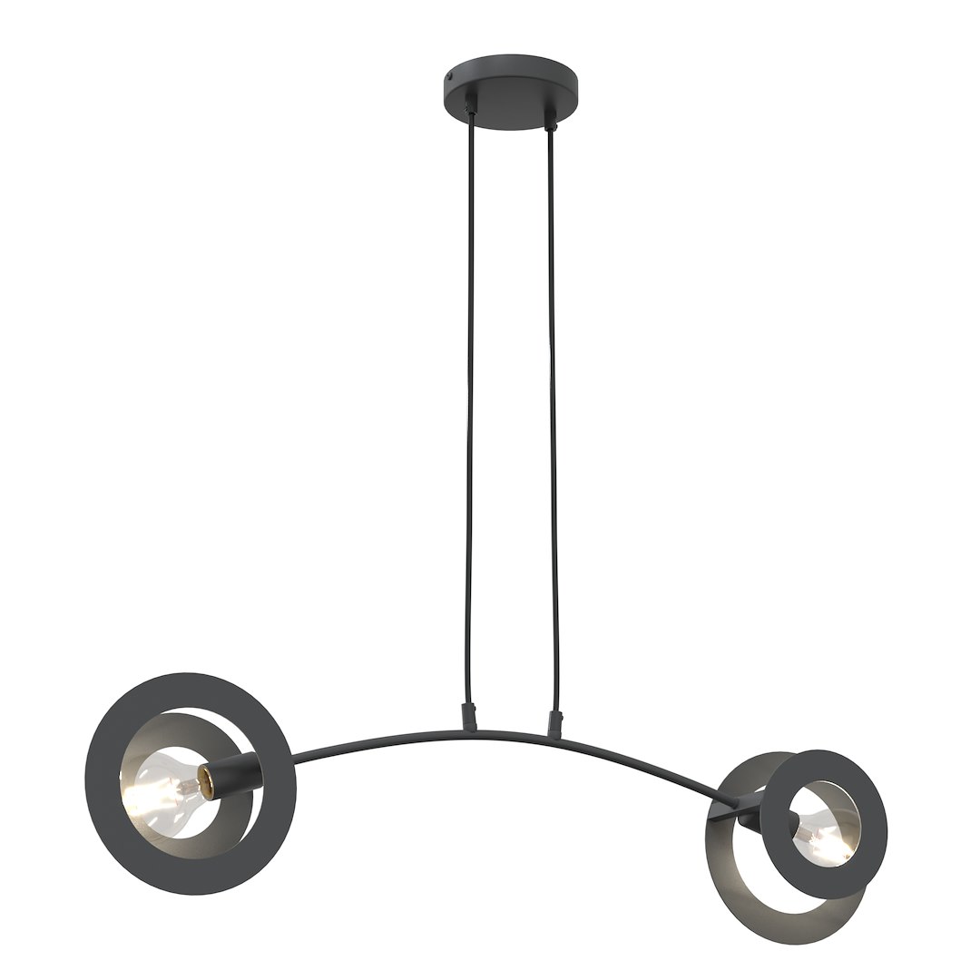 Hanglamp Kaasor Zwart Ø20 cm