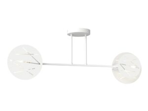 Kroonluchter Galde Wit Ø20 cm