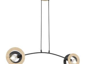 Hanglamp Mauldano Zwart Ø20 cm