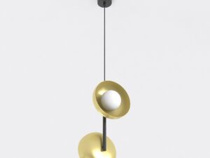 Hanglamp Slaunine Goud Ø10 cm