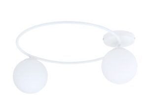Plafondlamp Flaunsak Wit Ø14 cm