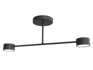 Plafondlamp Klardy Zwart