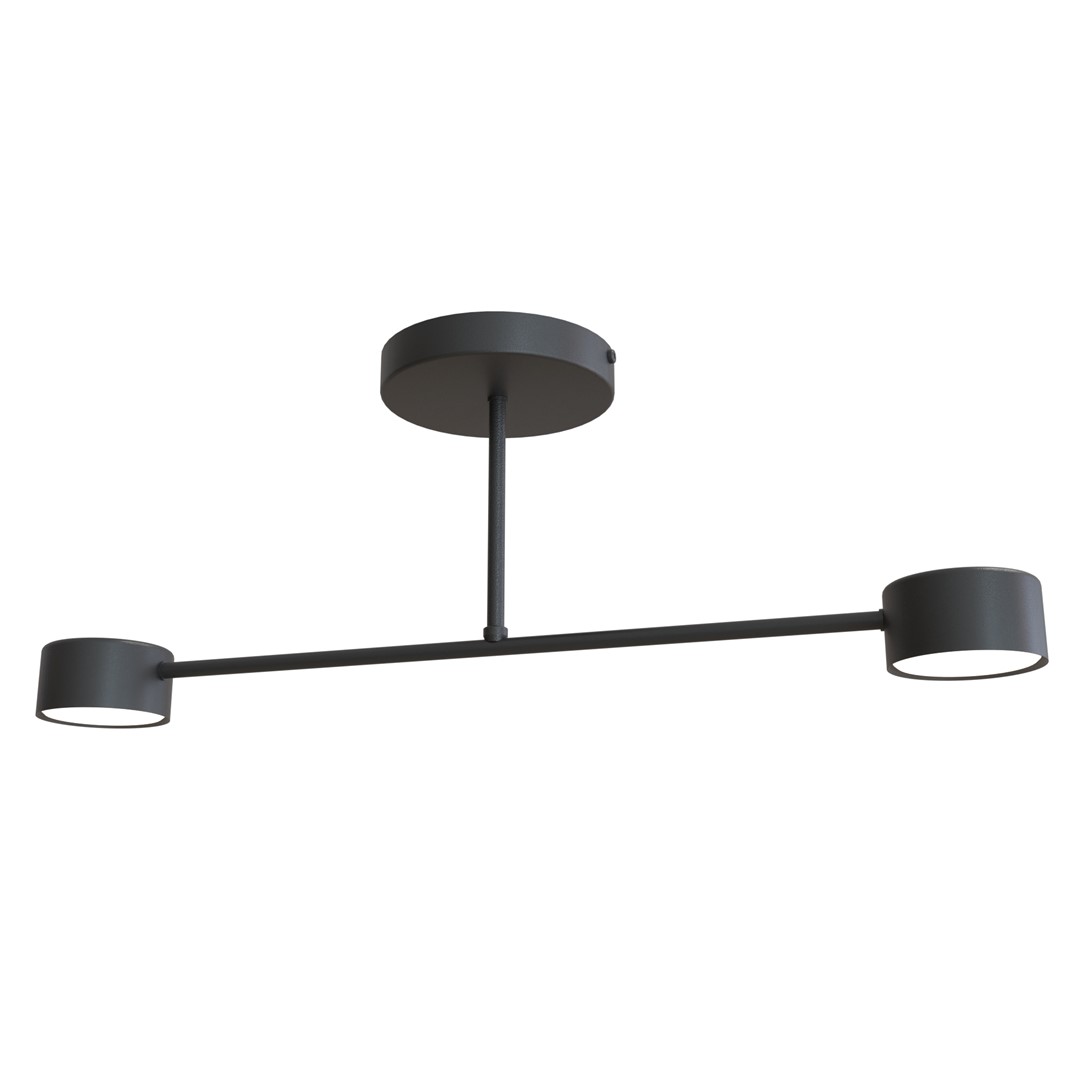 Plafondlamp Klardy Zwart