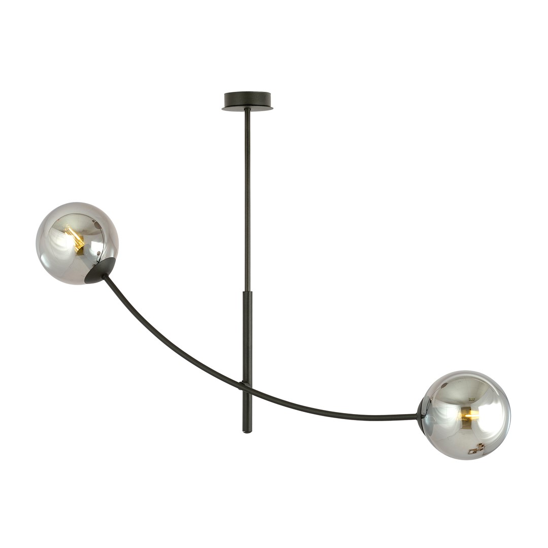 Plafondlamp Pautand Zwart Ø14 cm