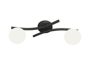 Plafondlamp Taamoro Zwart Ø15 cm