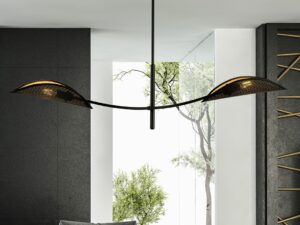 Plafondlamp Luser Zwart Ø12 cm