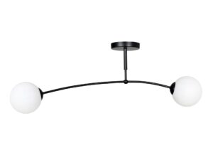 Plafondlamp Banto Zwart Ø15 cm