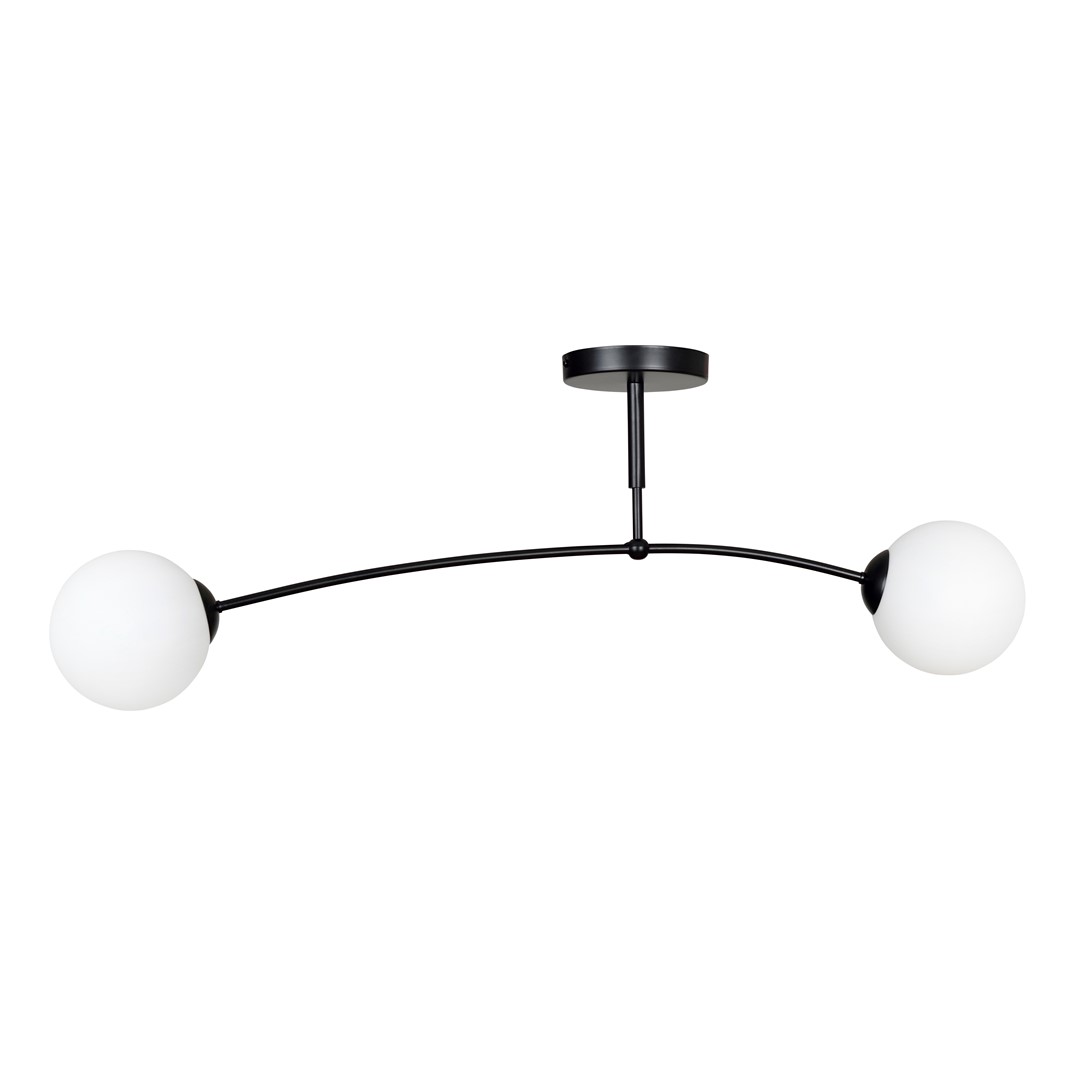 Plafondlamp Banto Zwart Ø15 cm