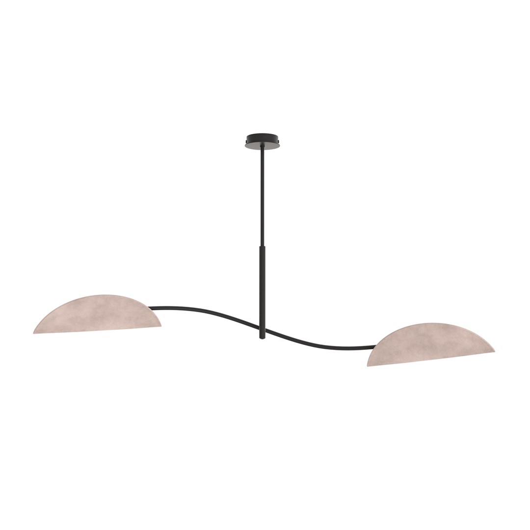 Plafondlamp Mientine Zwart