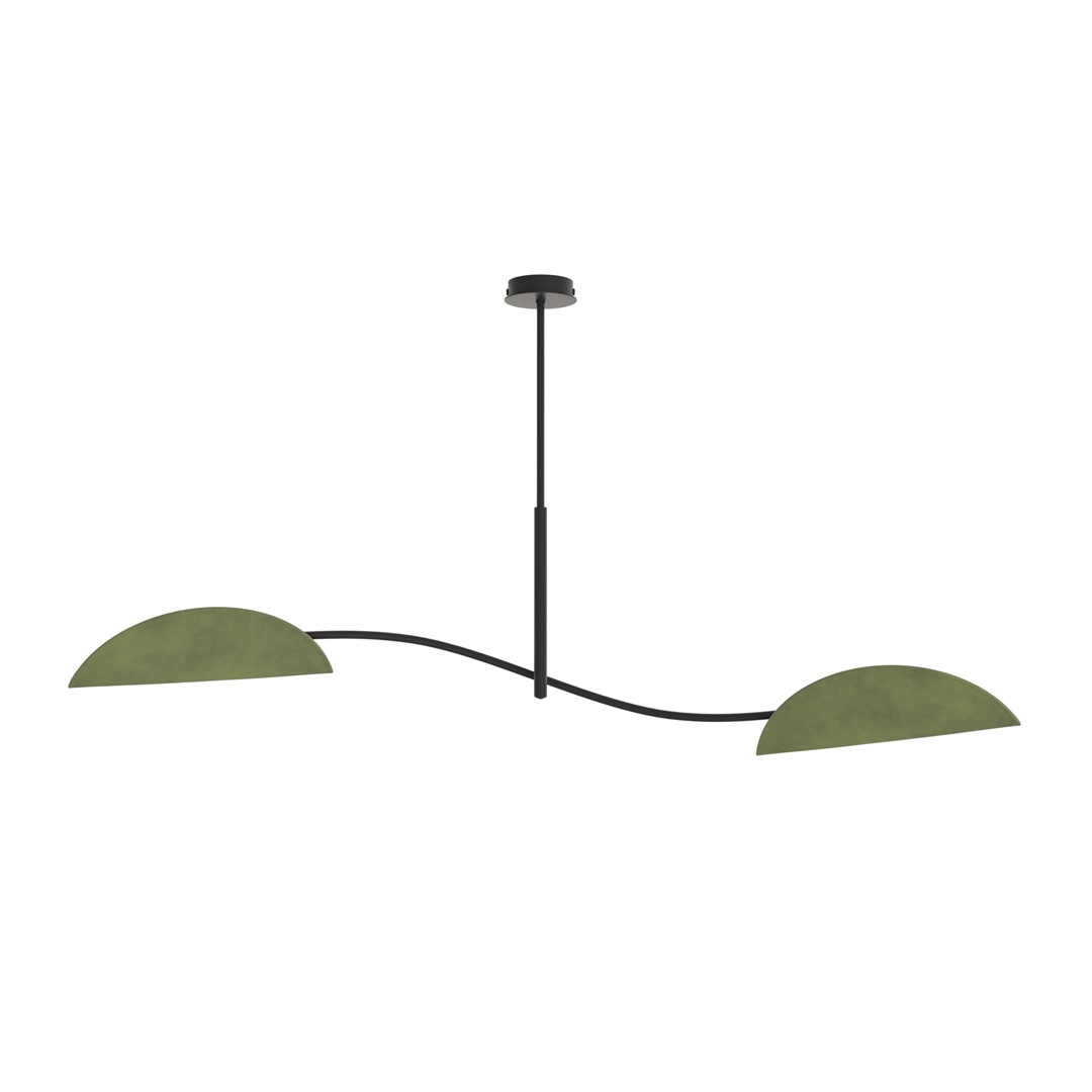 Plafondlamp Keirnak Zwart