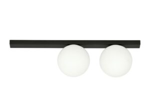 Plafondlamp Gilvaro Zwart Ø15 cm