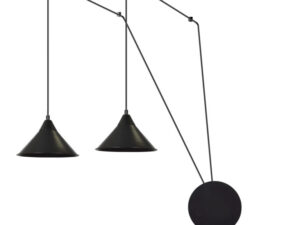 Hanglamp Zaustino Zwart