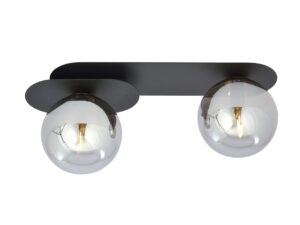 Plafondlamp Lollello Zwart Ø14 cm