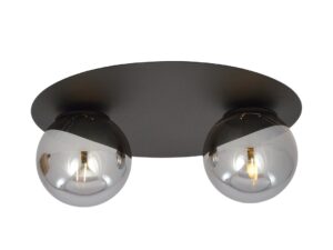 Plafondlamp Steldino Zwart Ø14 cm