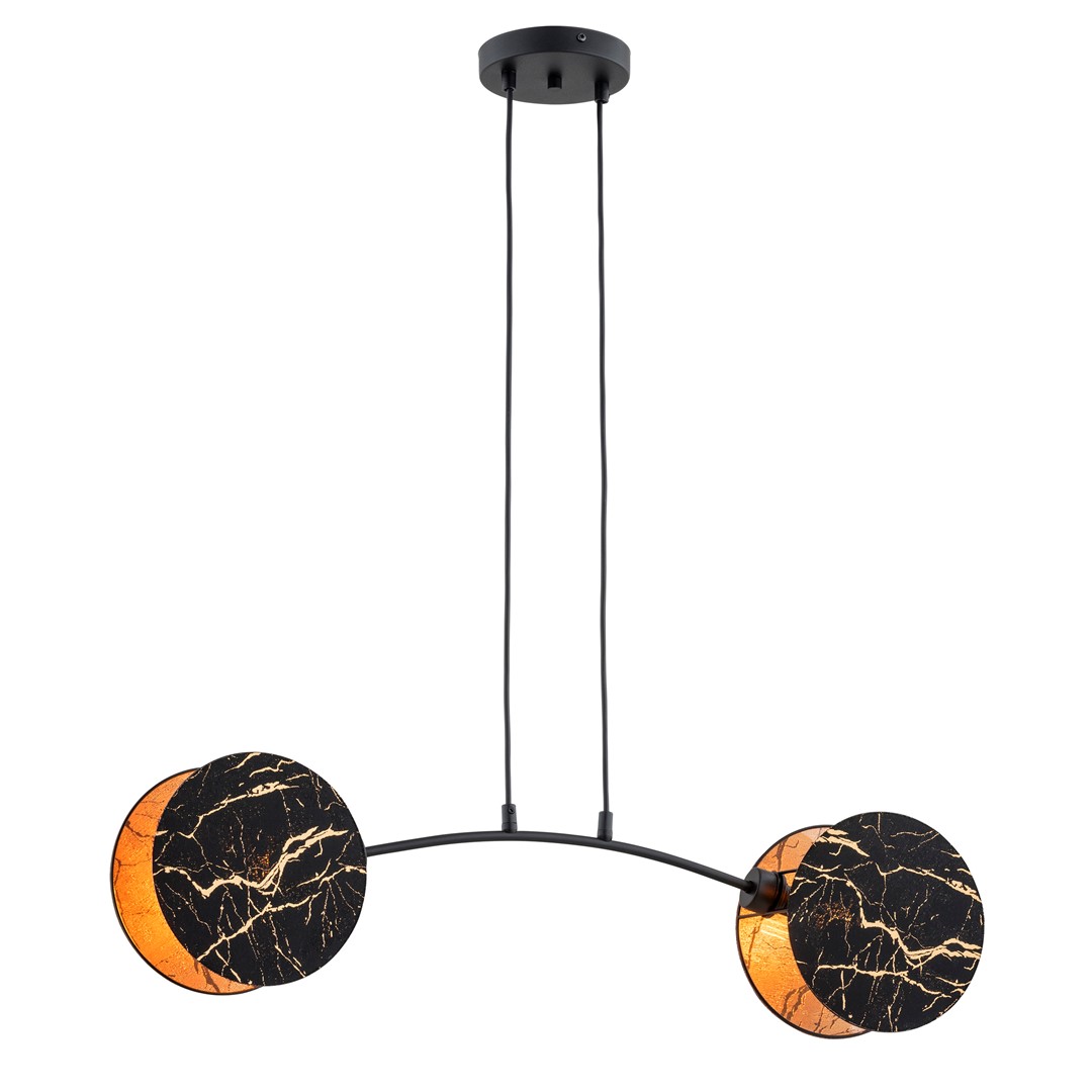Hanglamp Braunak Zwart Ø20 cm